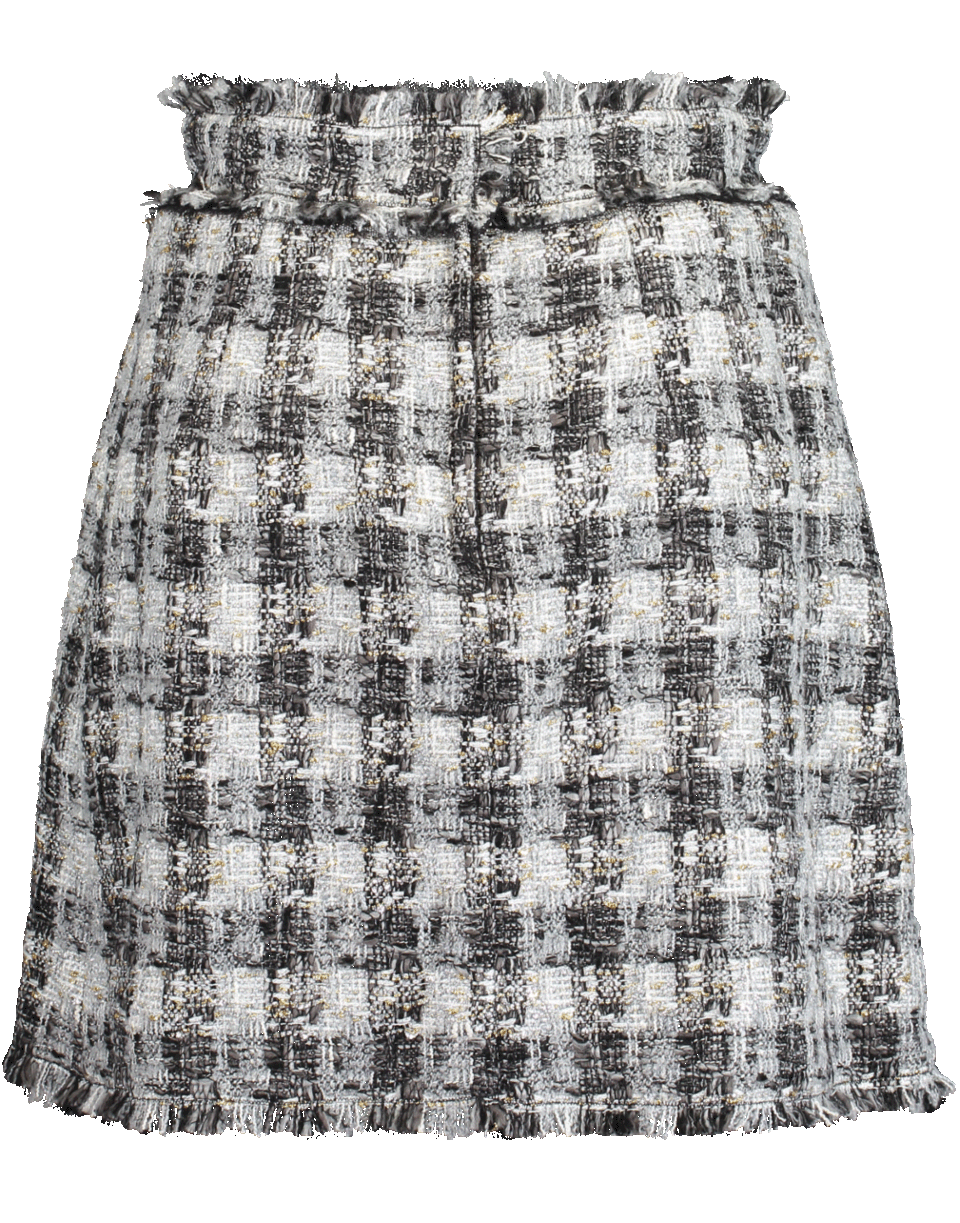 DOLCE & GABBANA-Check Tartan Tween Skirt-