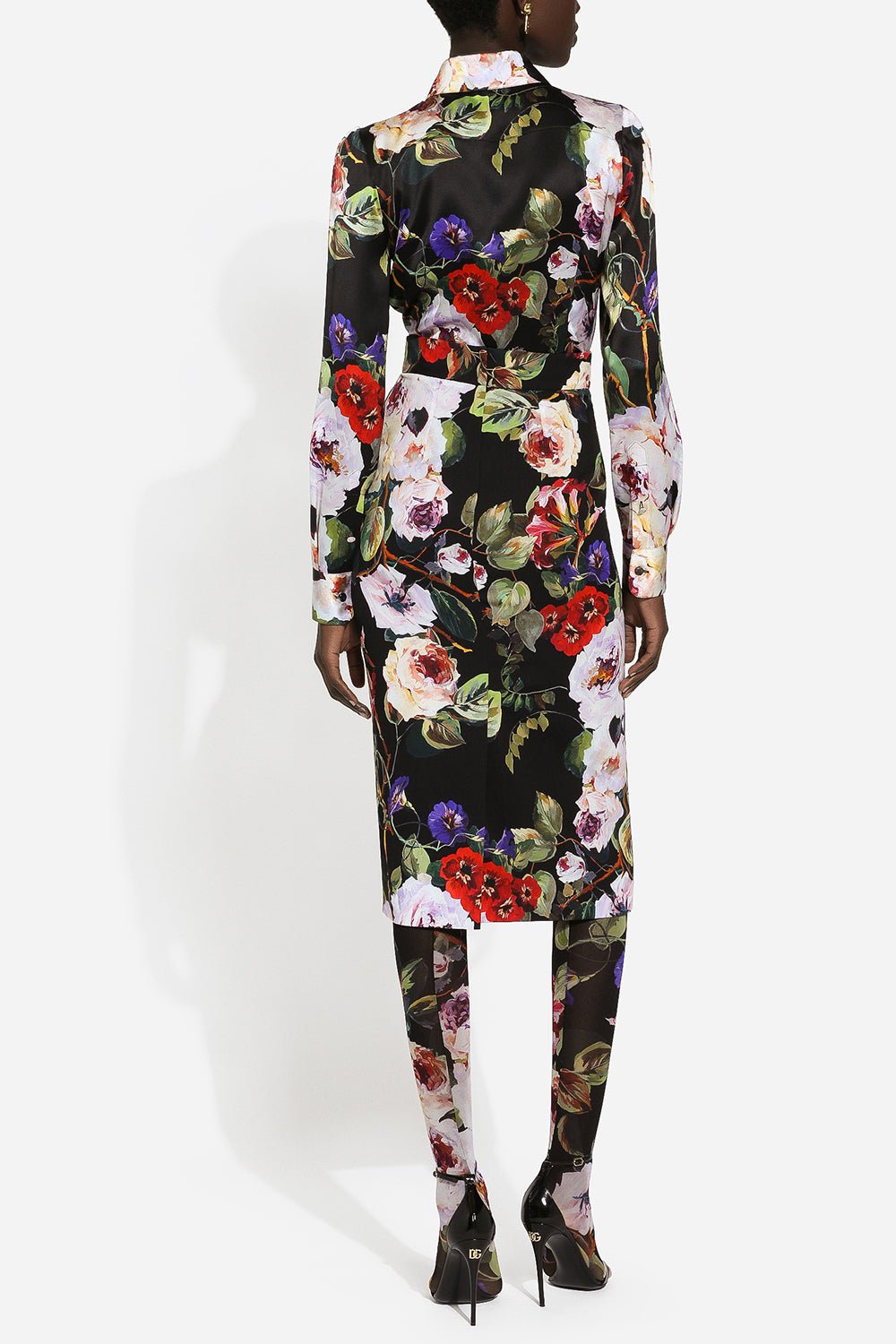 DOLCE & GABBANA-Long Sleeve Button Up Blouse-