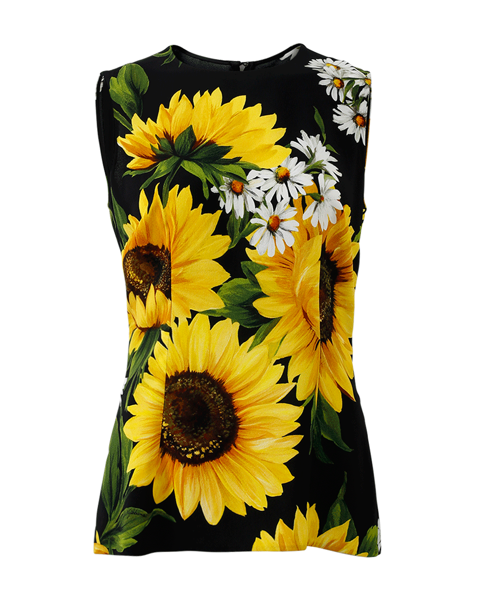 DOLCE & GABBANA-Sunflower Top-