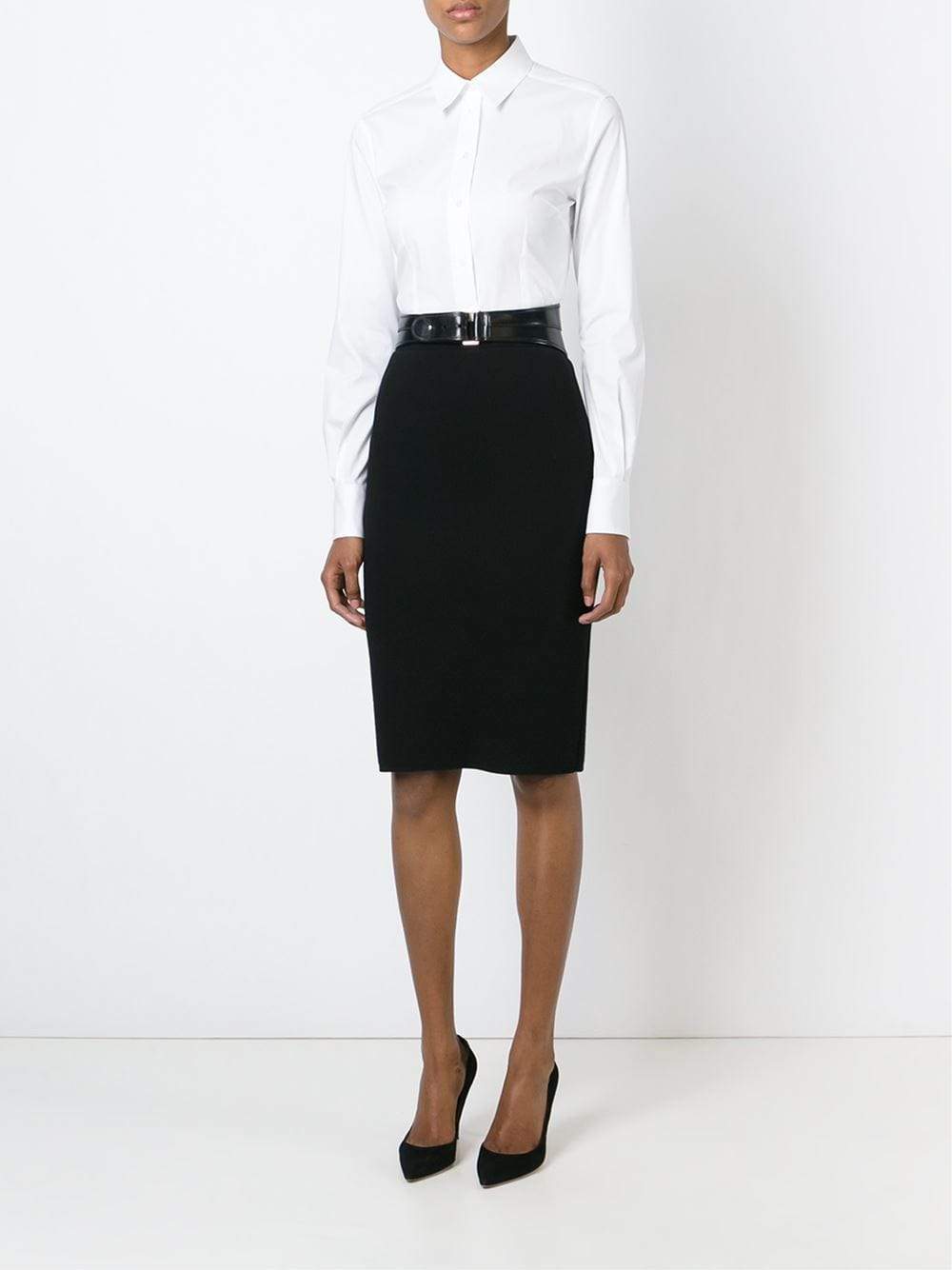 DOLCE & GABBANA-Stretch Classic Blouse-