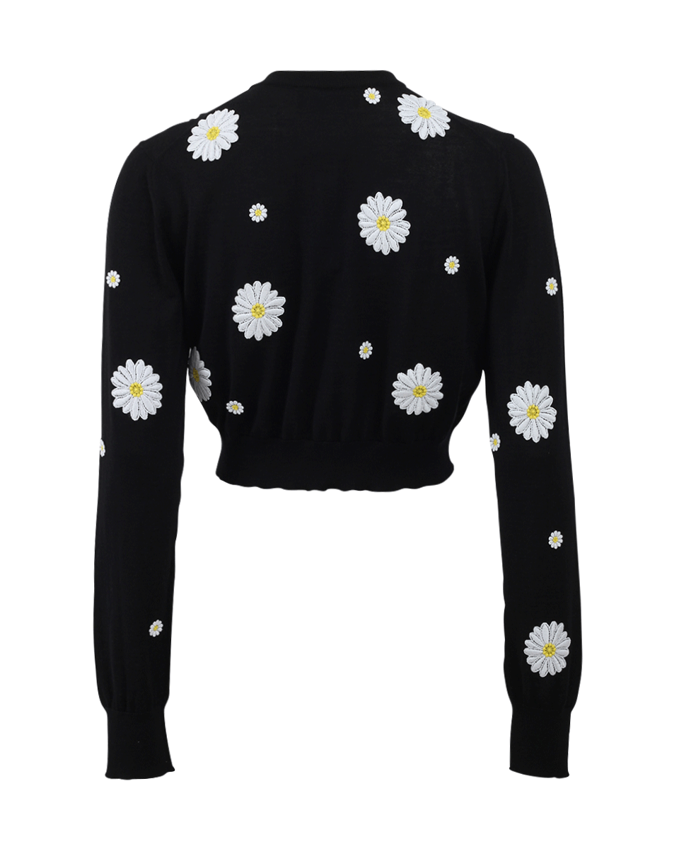 DOLCE & GABBANA-Daisy Cropped Cardigan-