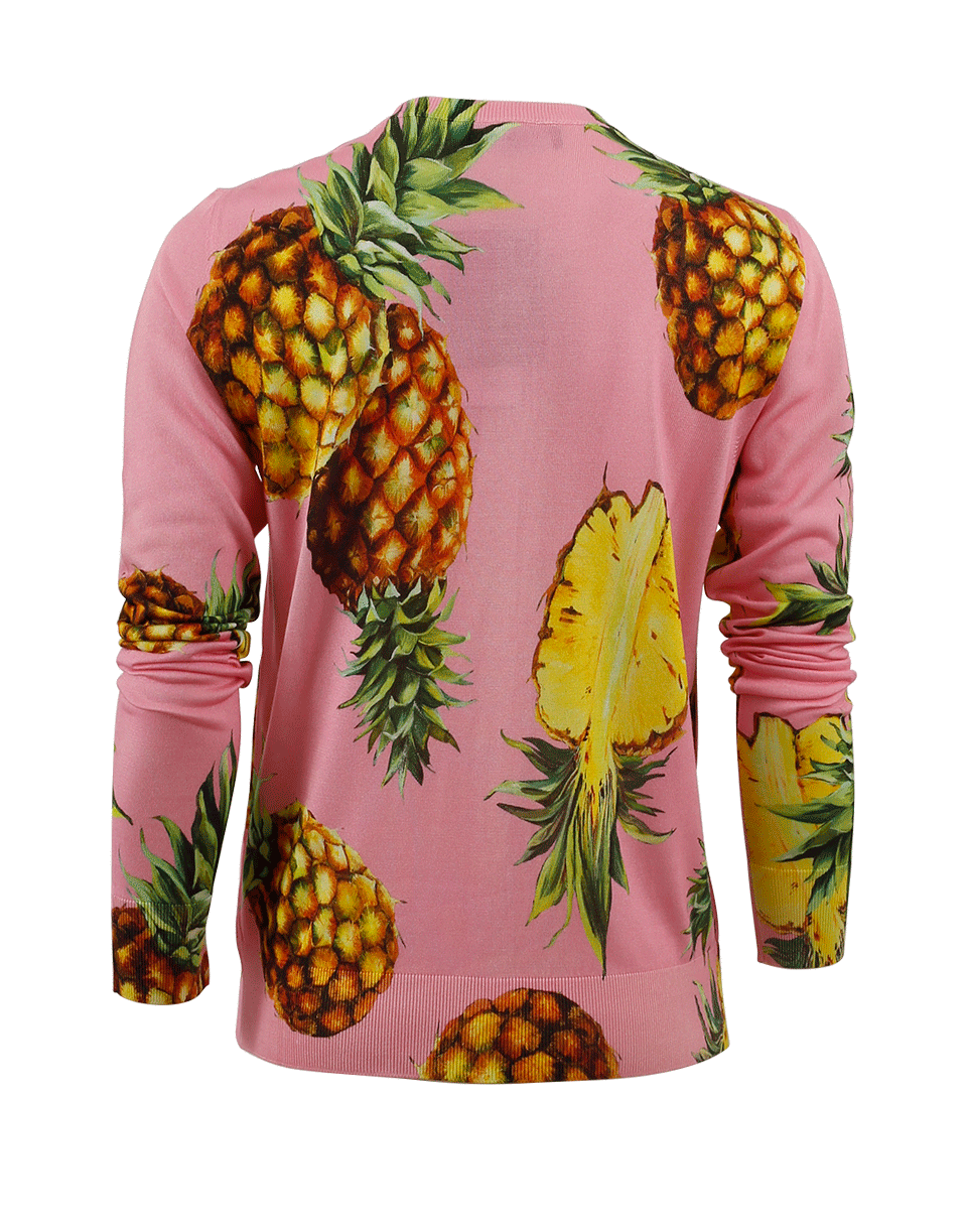 DOLCE & GABBANA-Pineapple Cardigan-