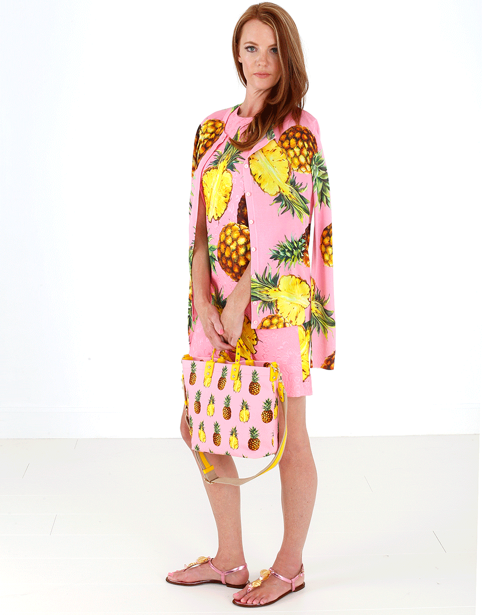 DOLCE & GABBANA-Pineapple Cardigan-