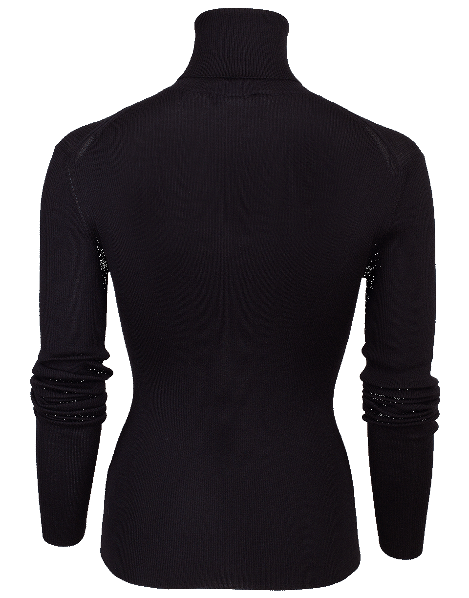 DOLCE & GABBANA-Ribbed Turtleneck-
