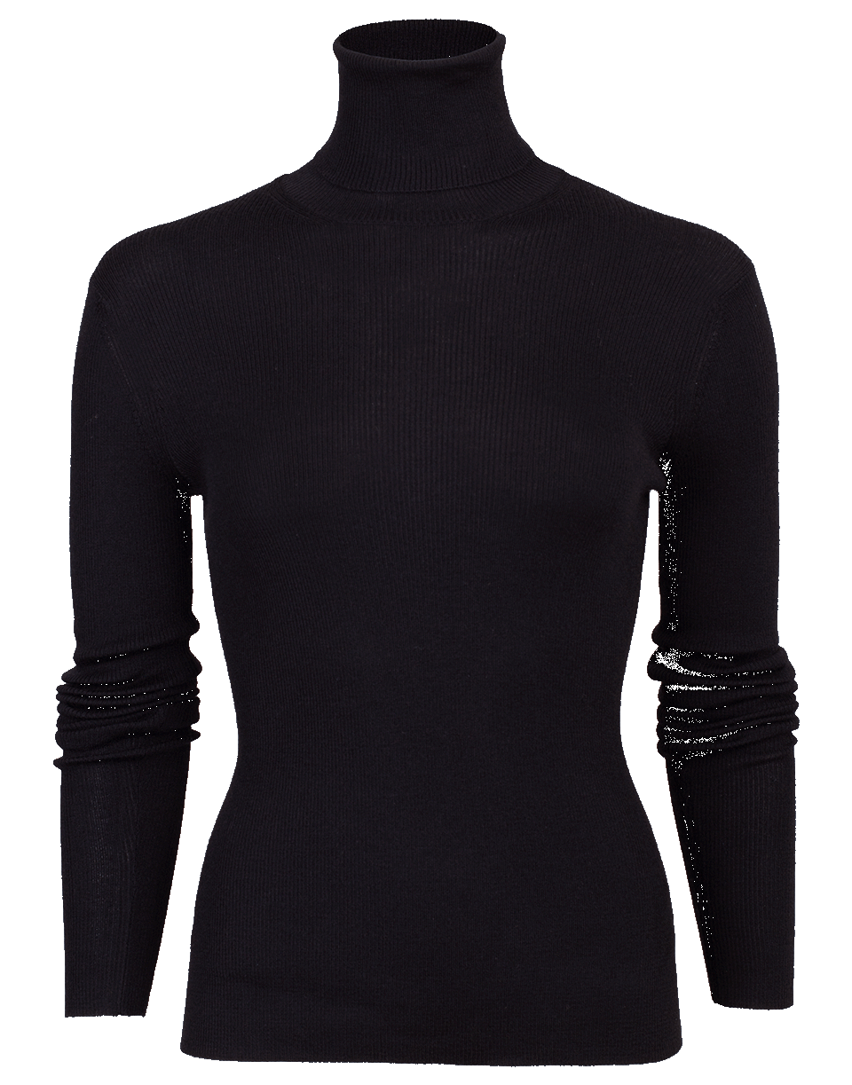 DOLCE & GABBANA-Ribbed Turtleneck-