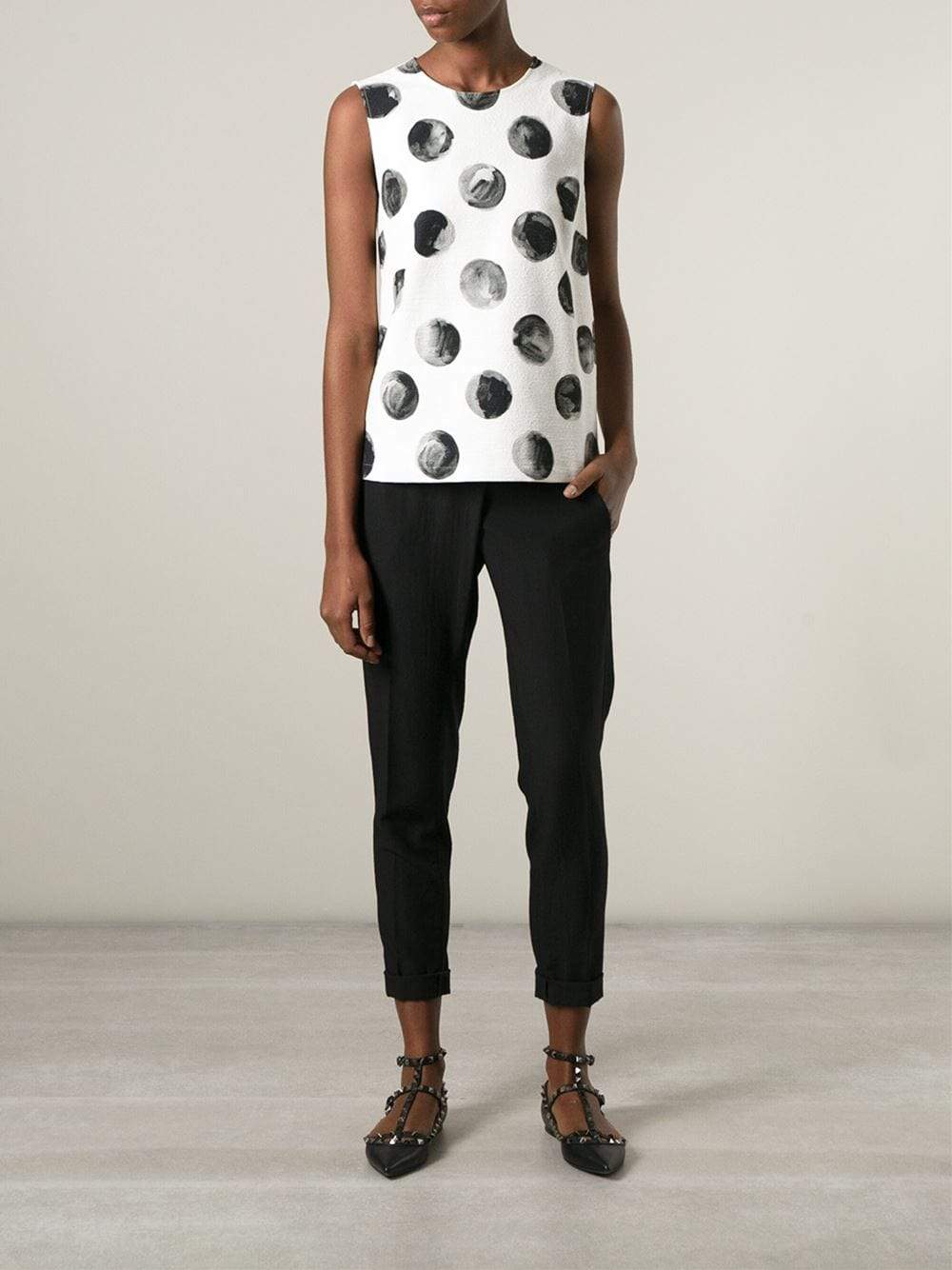 DOLCE & GABBANA-Polka Dot Shell-