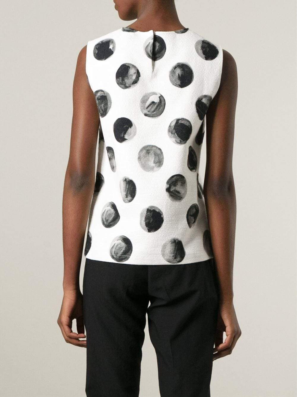 DOLCE & GABBANA-Polka Dot Shell-