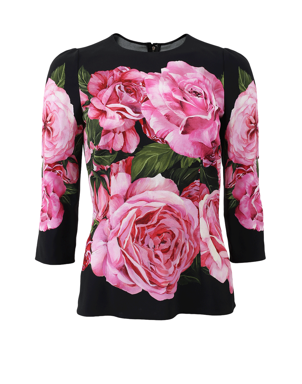 DOLCE & GABBANA-Rose Top-