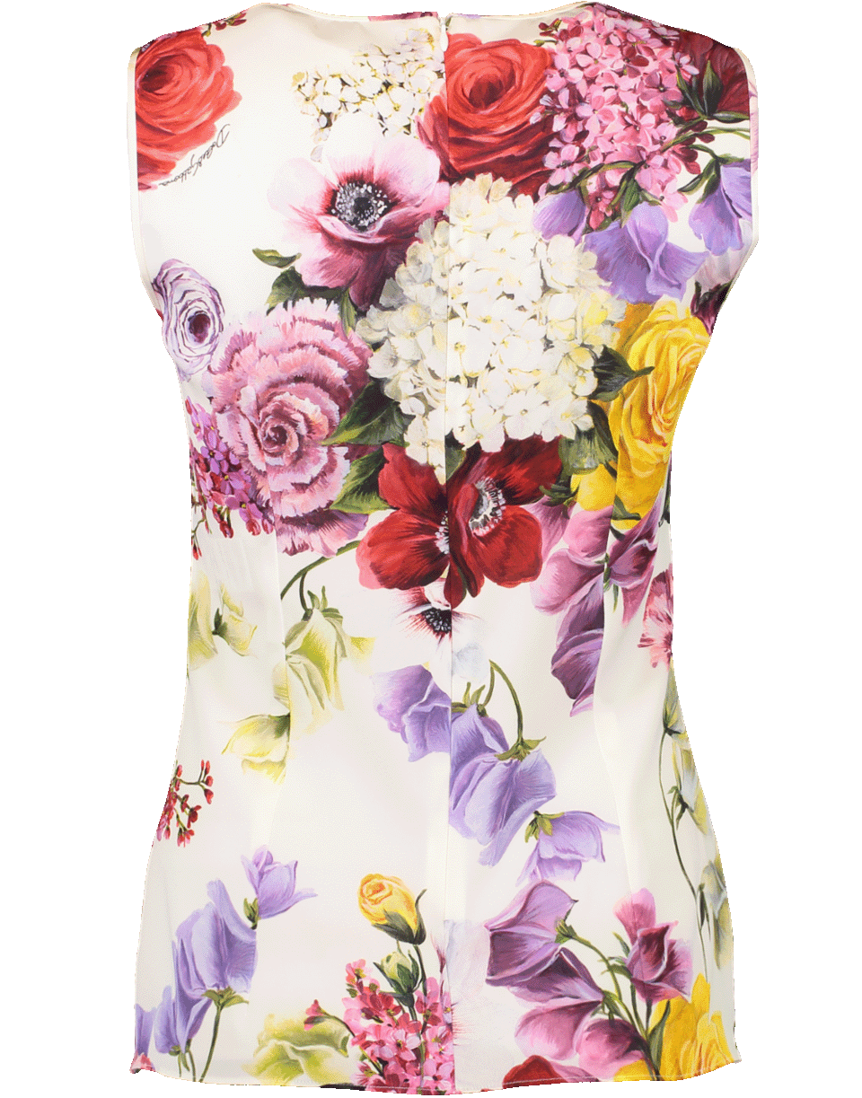 DOLCE & GABBANA-Floral Top-