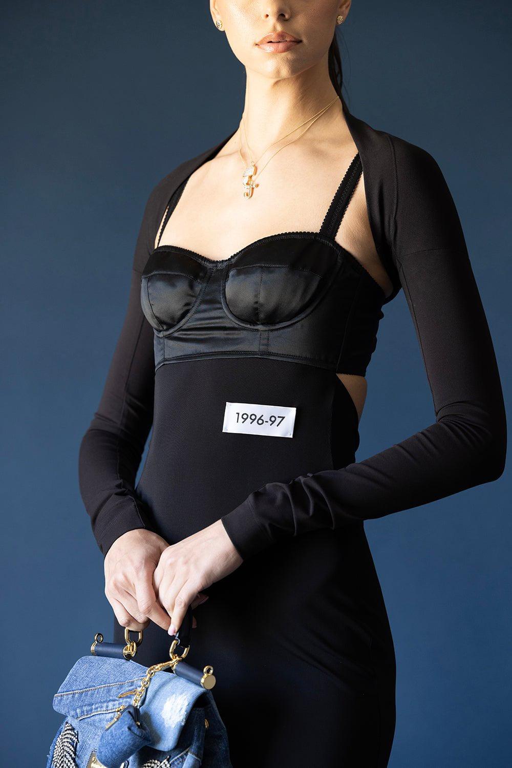 DOLCE & GABBANA-Jersey Milano Rib Shrug-