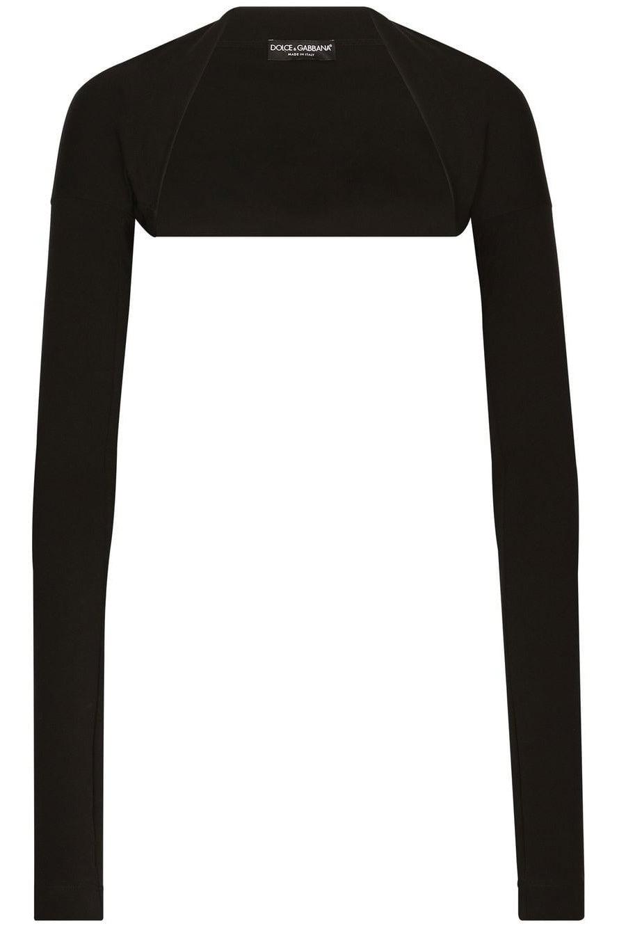 DOLCE & GABBANA-Jersey Milano Rib Shrug-