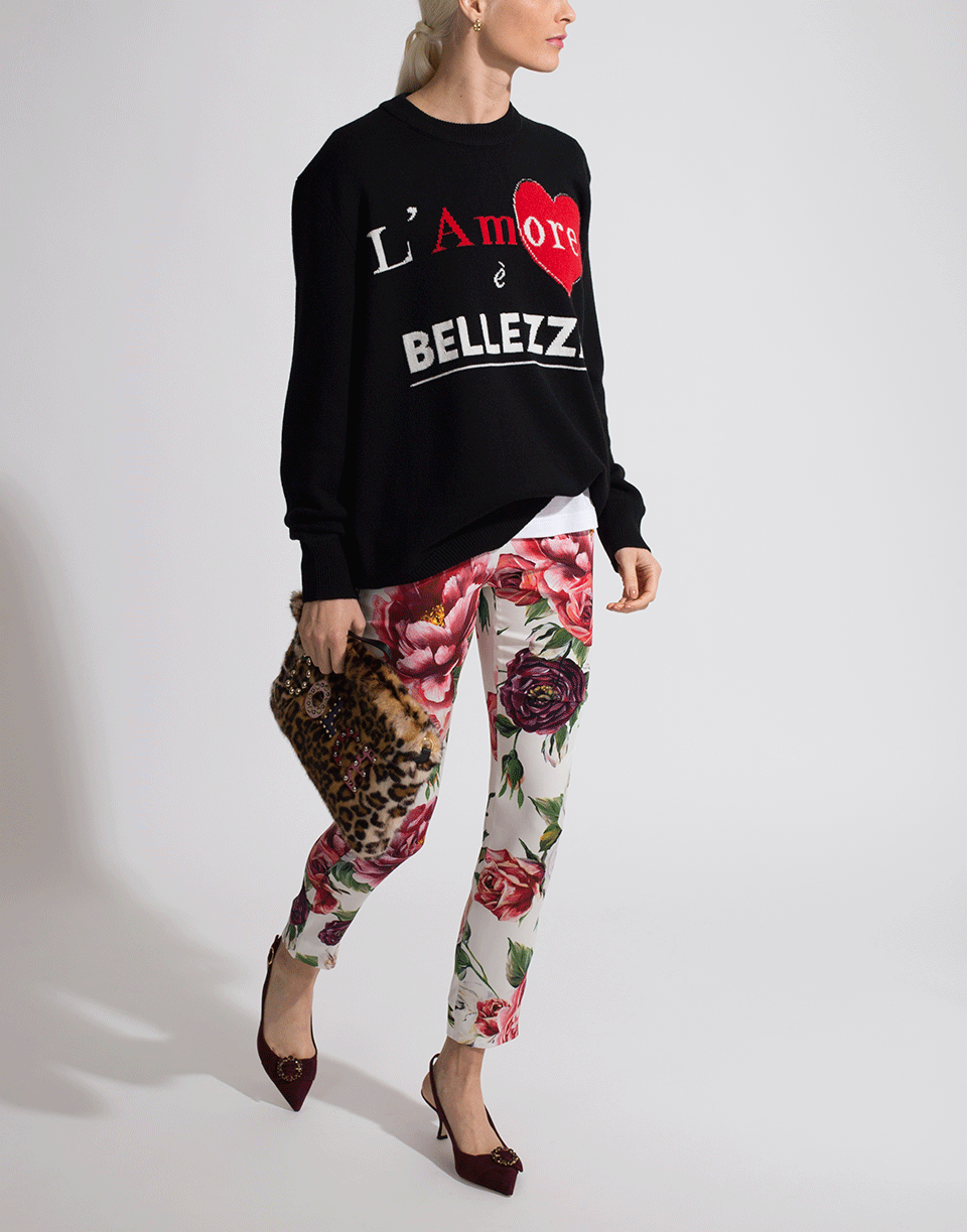 DOLCE & GABBANA-L'Amore E Bellezza Sweater-