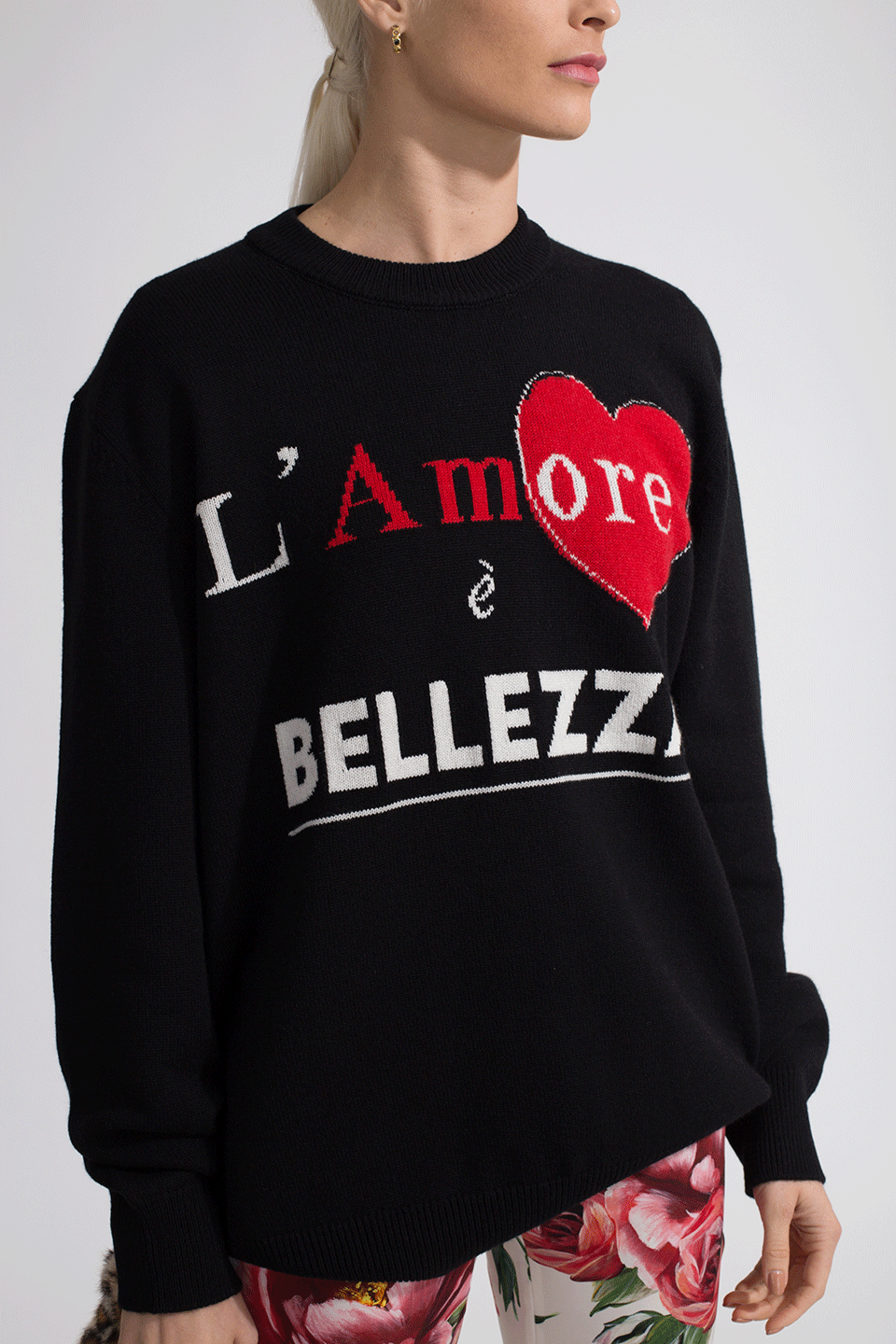 DOLCE & GABBANA-L'Amore E Bellezza Sweater-