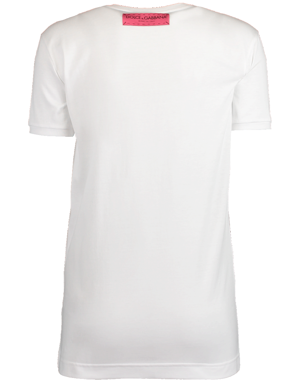 DOLCE & GABBANA-D&G is Flowers Tee-