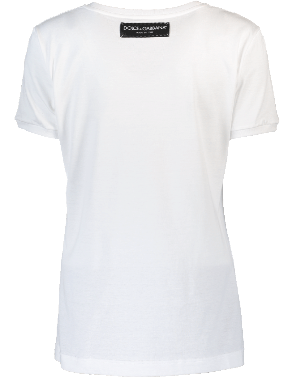 DOLCE & GABBANA-Queen D&G Tee-