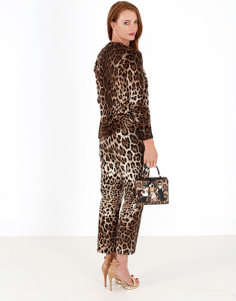 DOLCE & GABBANA-Leopard Tank-