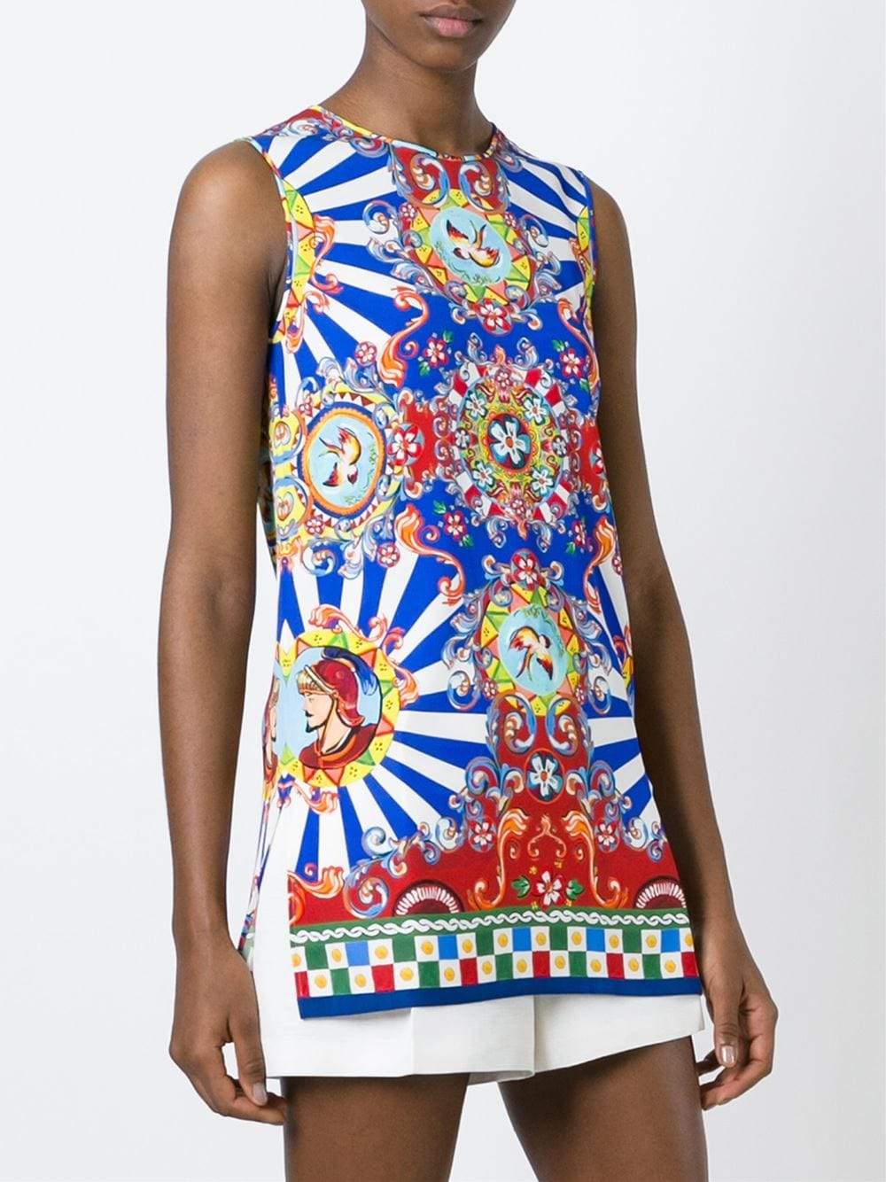 DOLCE & GABBANA-Capretto Tunic-