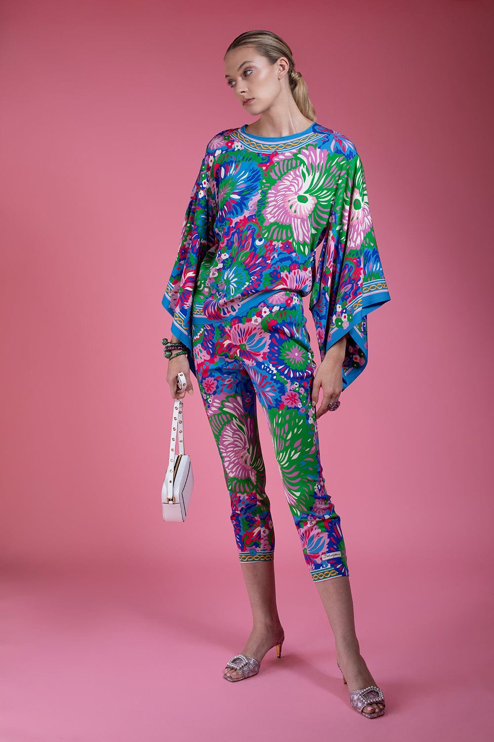 DOLCE & GABBANA-Printed Short Caftan-