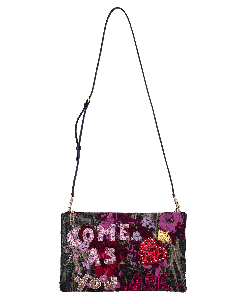 DOLCE & GABBANA-Come As You Are Pouch-RED/GLD