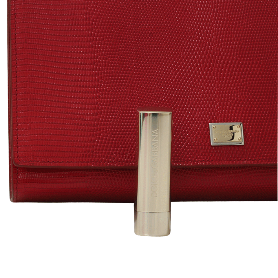 DOLCE & GABBANA-Envelope Clutch-ROSSO