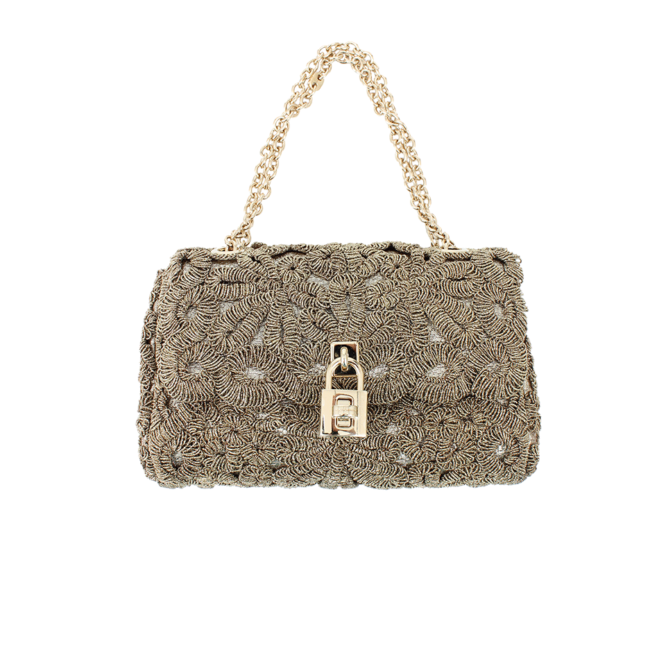 DOLCE & GABBANA-Chain Shoulder Bag-8D921GLD