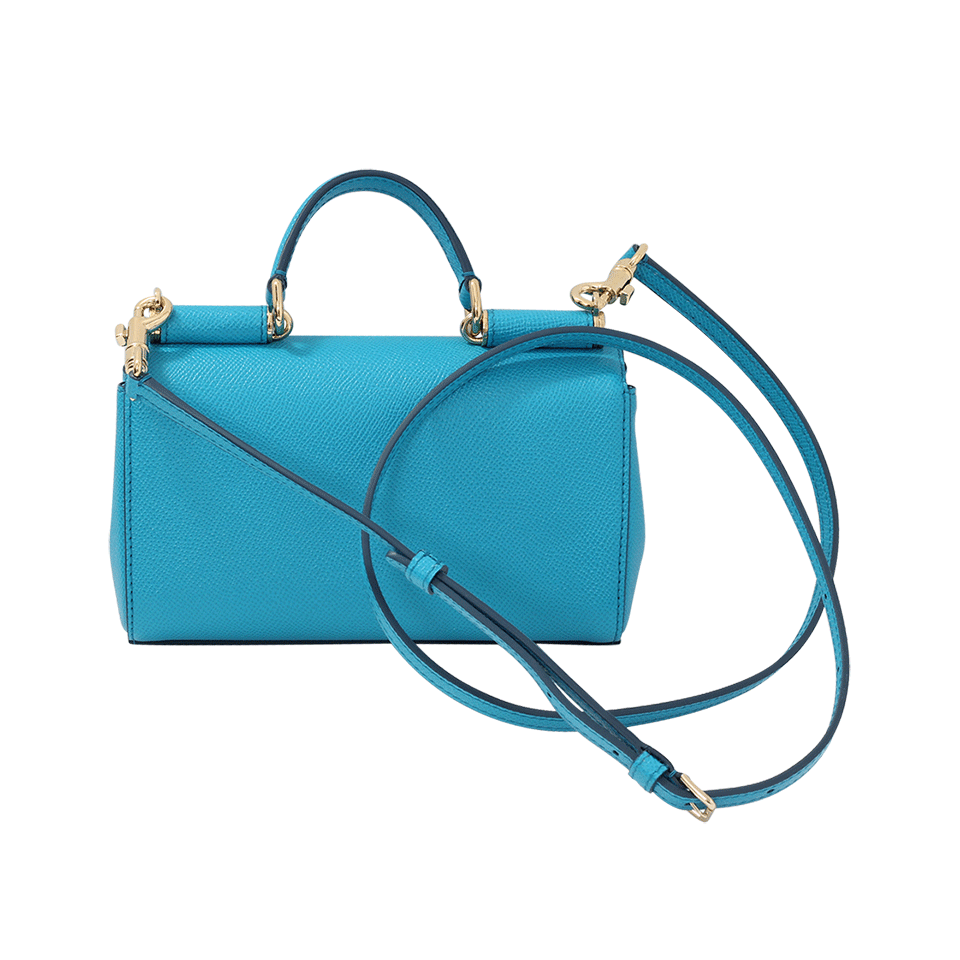 DOLCE & GABBANA-Sicily Jeans Bag-AZZURO