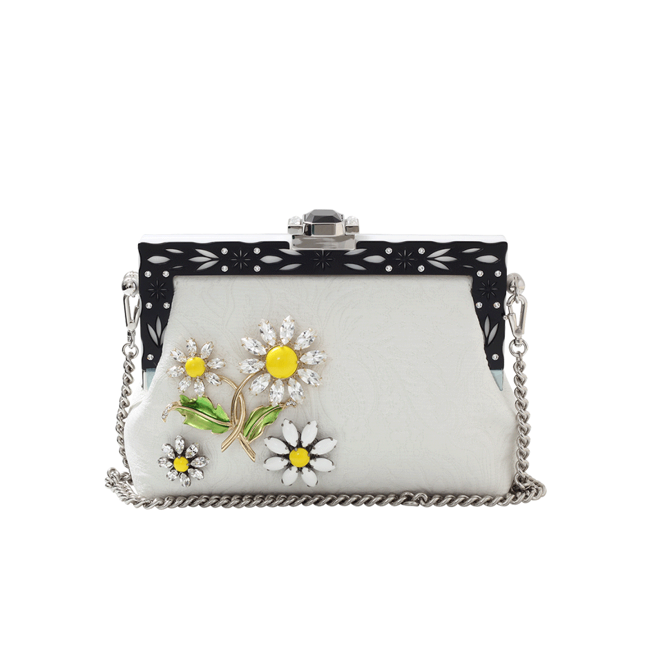 DOLCE & GABBANA-Vanda Daisy Bag-BIANCO