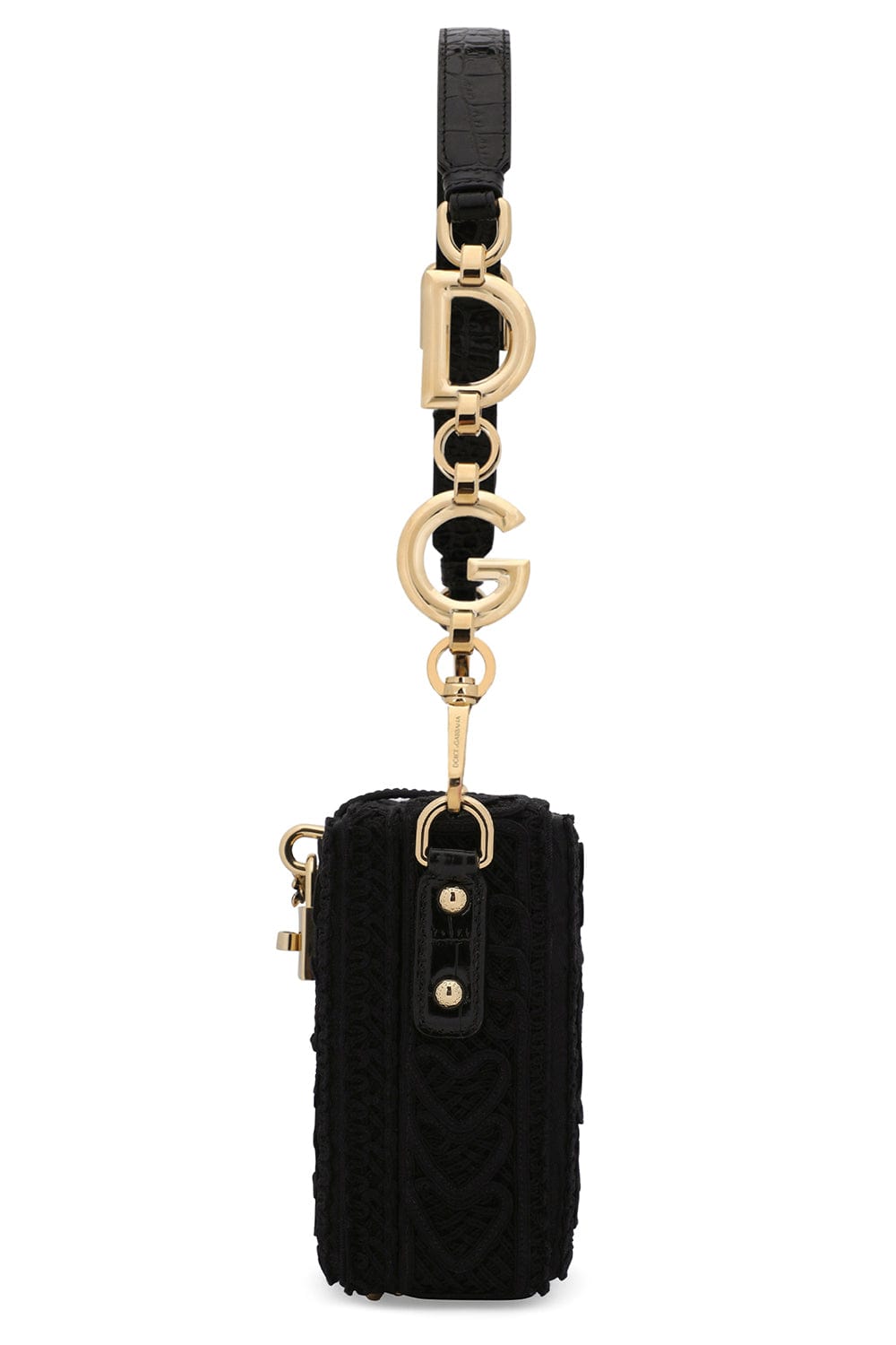 DOLCE & GABBANA-Dolce Box Bag-BLACK
