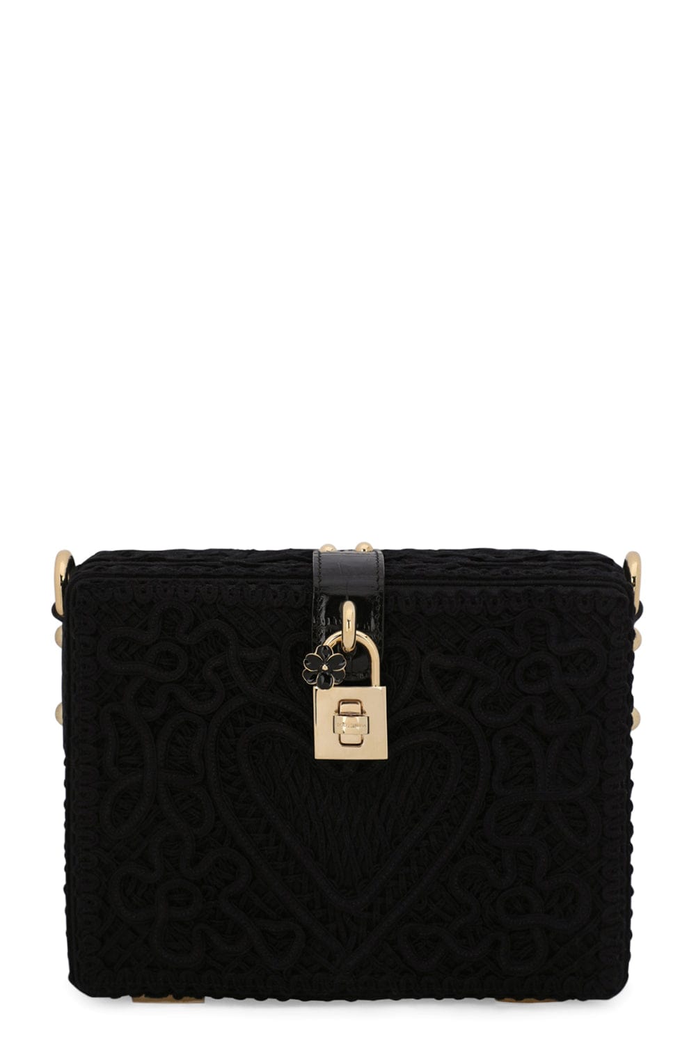 DOLCE & GABBANA-Dolce Box Bag-BLACK