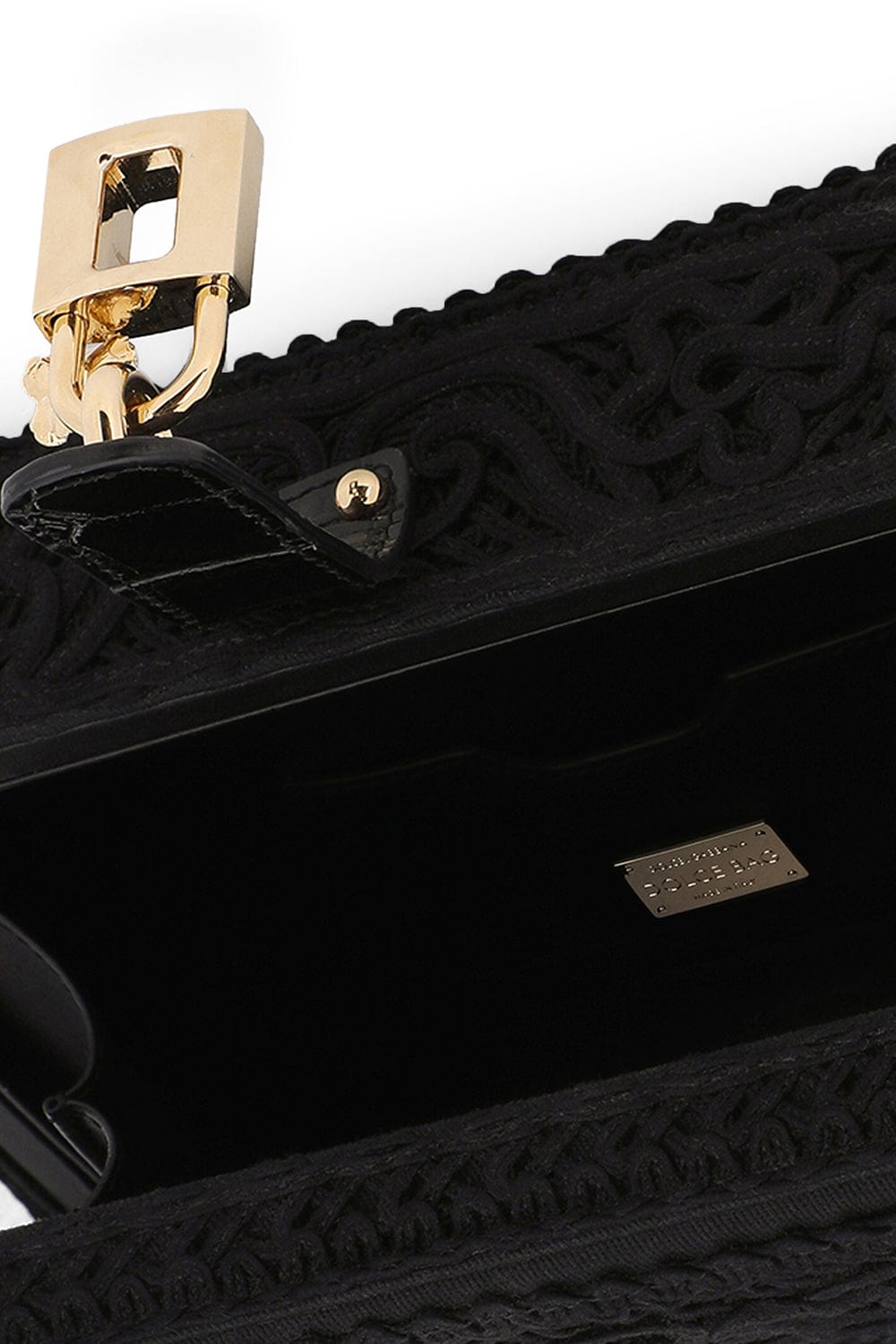 DOLCE & GABBANA-Dolce Box Bag-BLACK