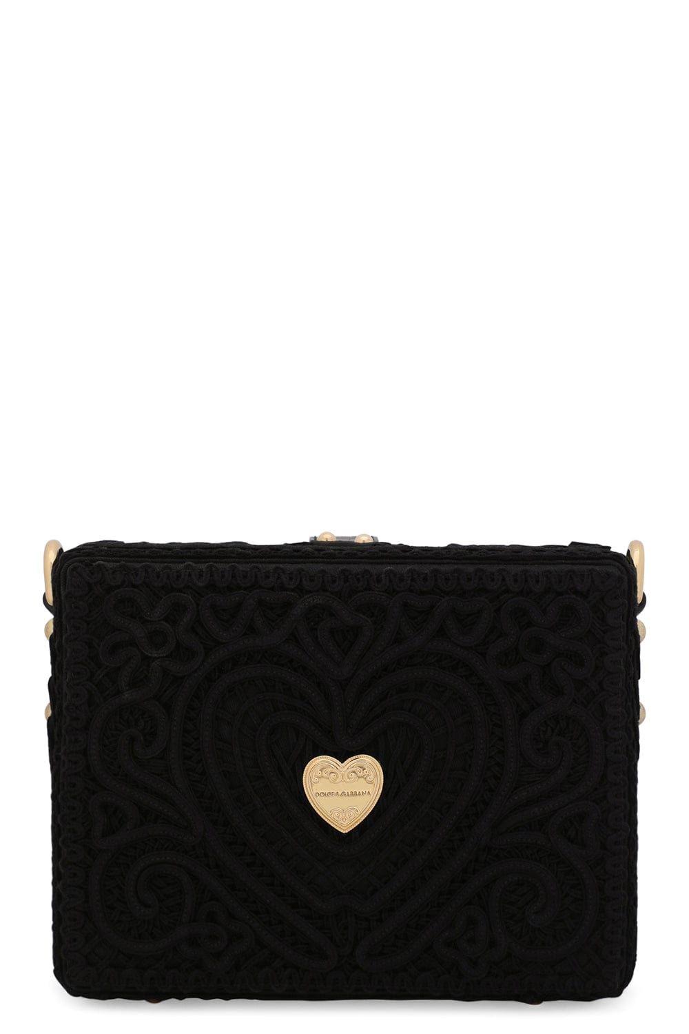 DOLCE & GABBANA-Dolce Box Bag-BLACK
