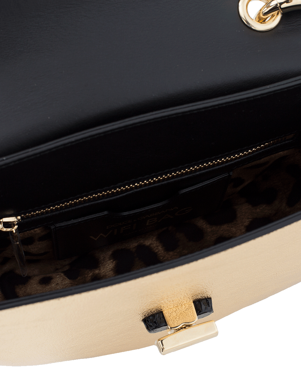 DOLCE & GABBANA-Saddle Bag-BLK/GLD