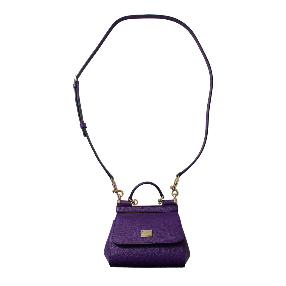 DOLCE & GABBANA-Miss Sicily Mini Crossbody-