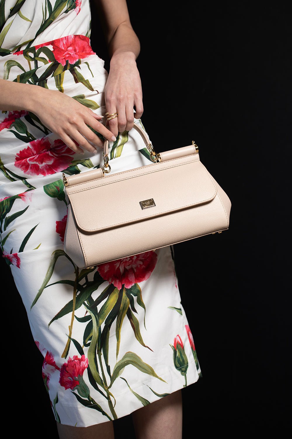 DOLCE & GABBANA-Medium Sicily Bag - Light Pink-LT PINK