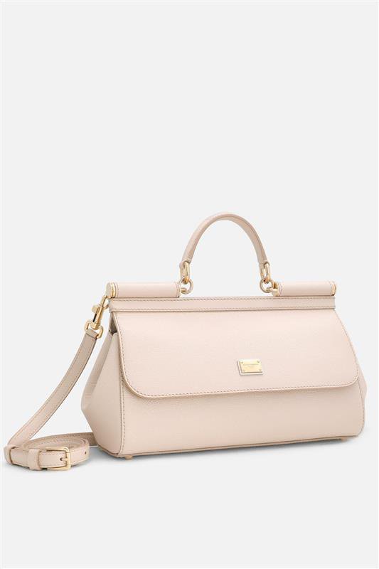 DOLCE & GABBANA-Medium Sicily Bag - Light Pink-LT PINK