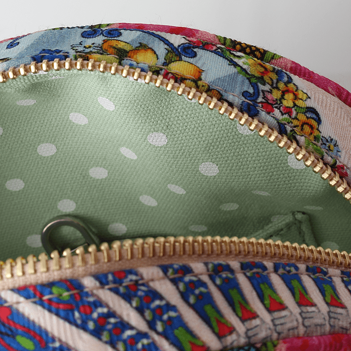 DOLCE & GABBANA-Glam Round Crossbody-MULTI
