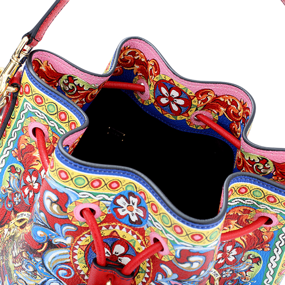 DOLCE & GABBANA-Caretto Bucket Bag-MULTI