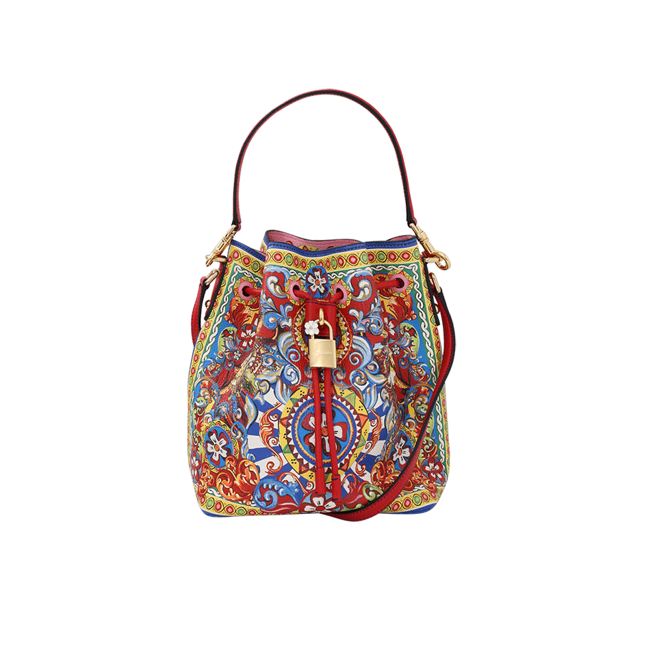 DOLCE & GABBANA-Caretto Bucket Bag-MULTI