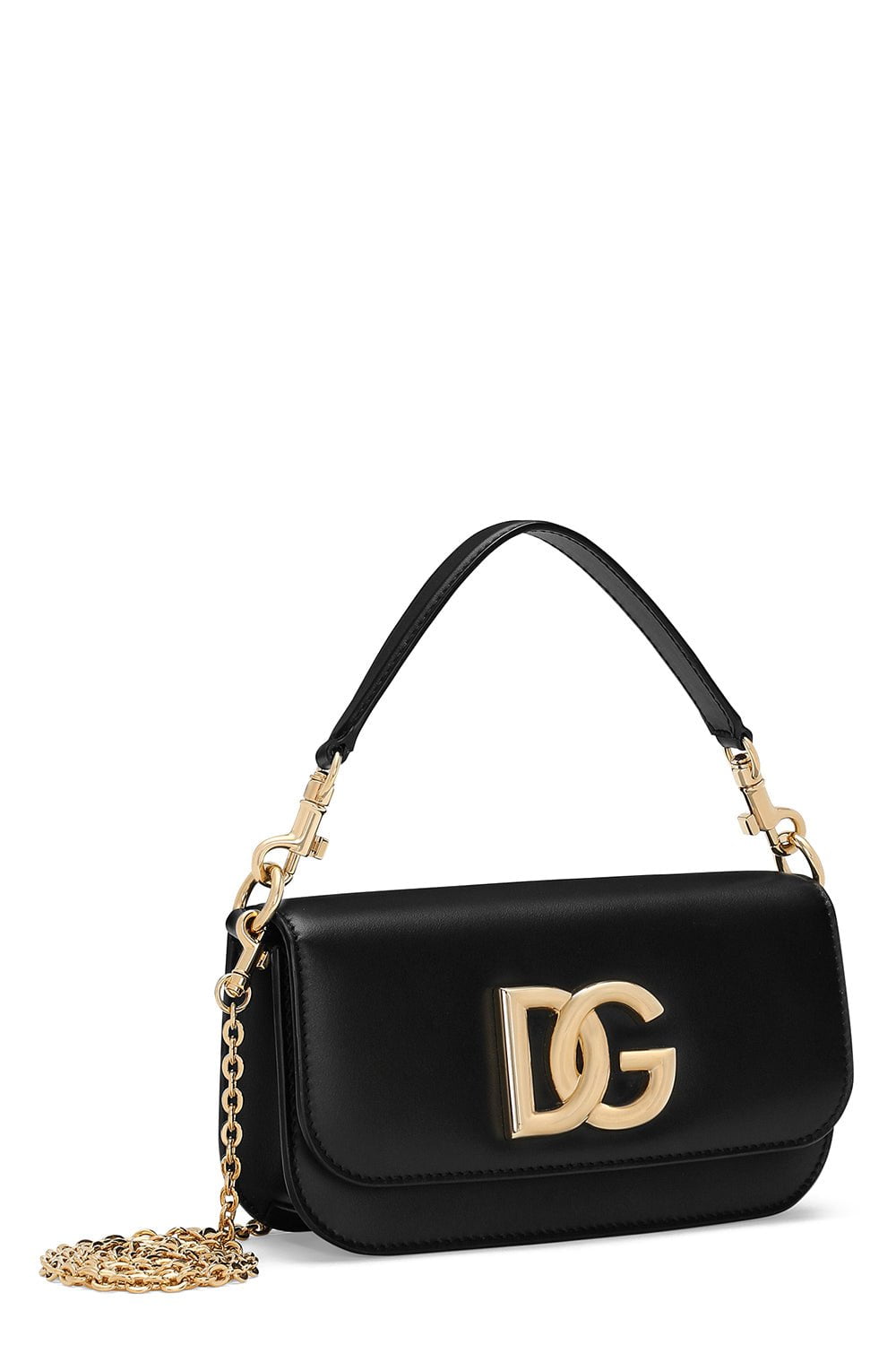 DOLCE & GABBANA-3.5 Crossbody Bag - Nero-NERO