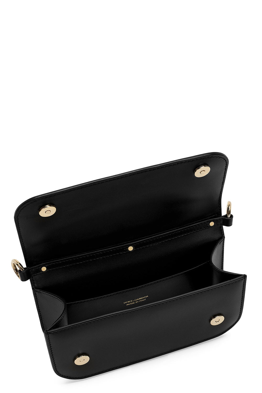 DOLCE & GABBANA-3.5 Crossbody Bag - Nero-NERO