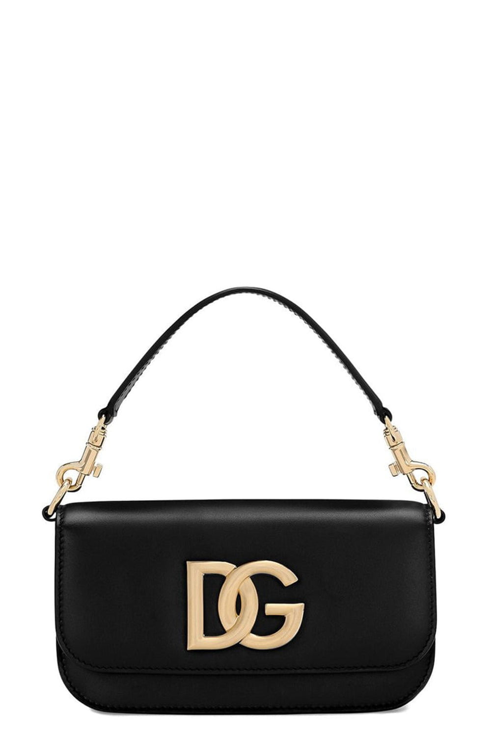 DOLCE & GABBANA-3.5 Crossbody Bag - Nero-NERO