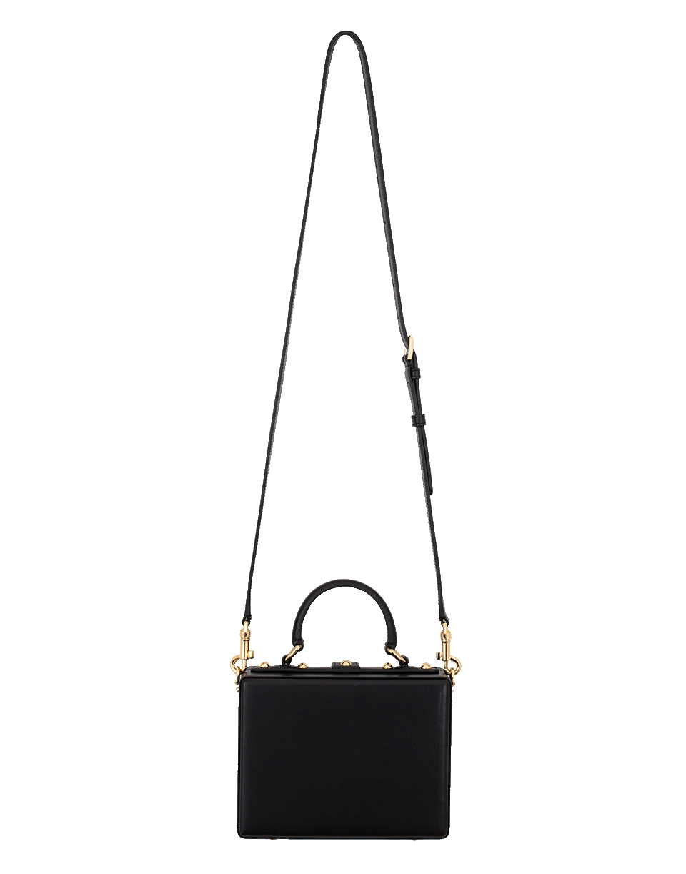 DOLCE & GABBANA-Quilted Box Bag-NERO