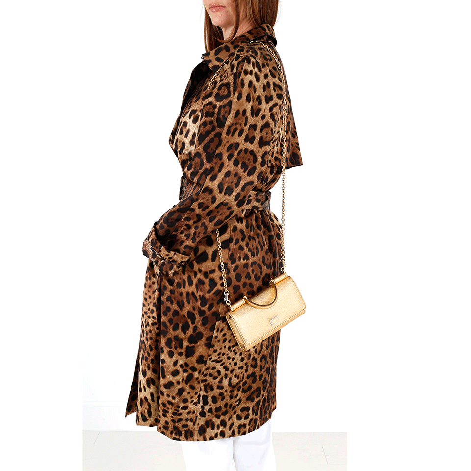 DOLCE & GABBANA-Gold Phone Bag-ORO