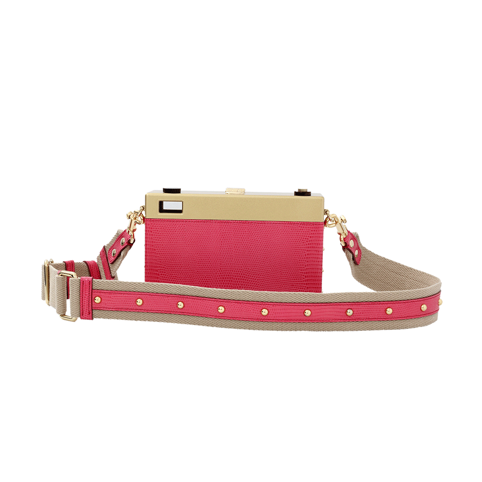 DOLCE & GABBANA-Camera Shoulder Bag-PNK/GLD