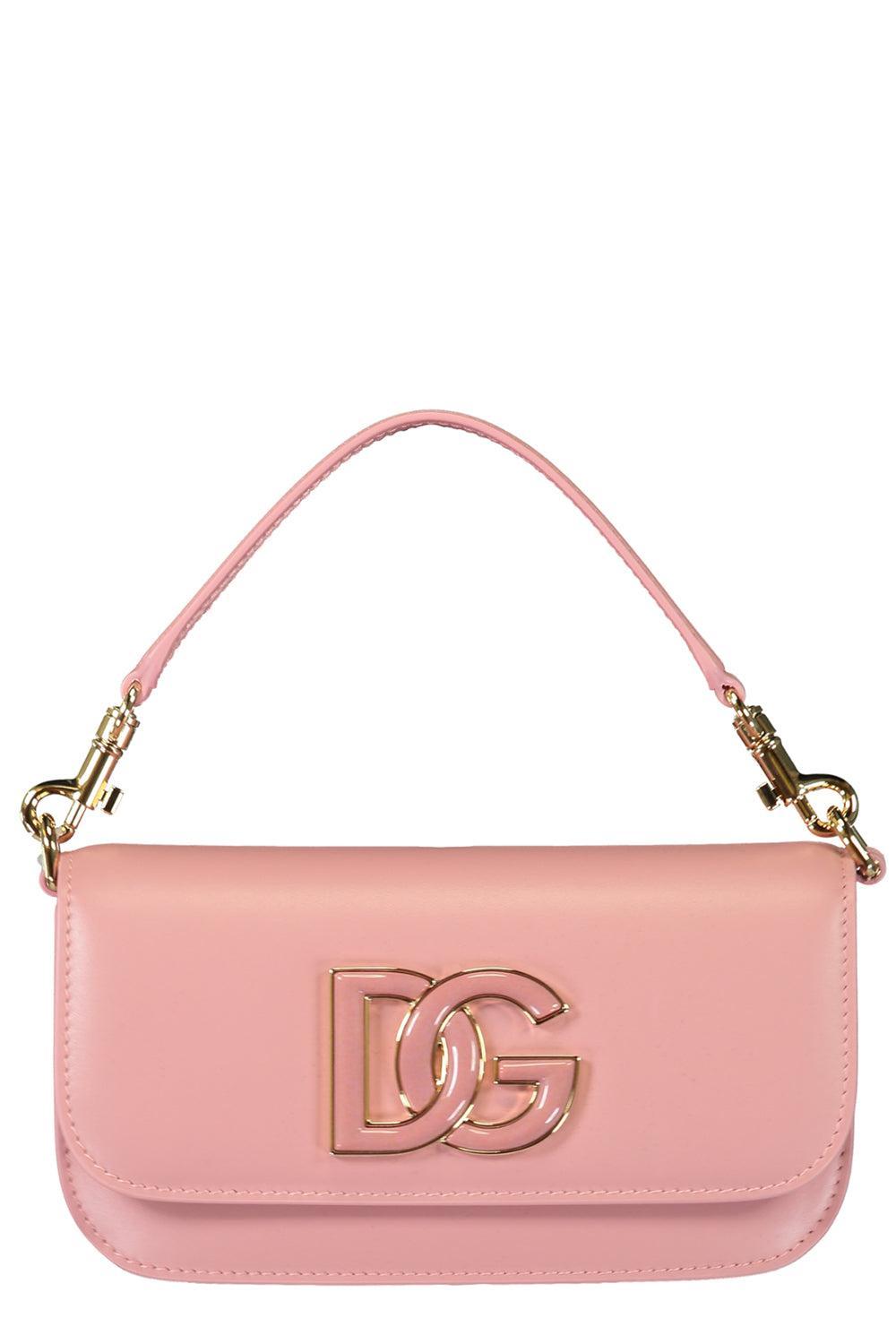 3.5 Crossbody Bag - Patent Rosa-ROSA-O/S-HANDBAGSHOULDER-DOLCE & GABBANA