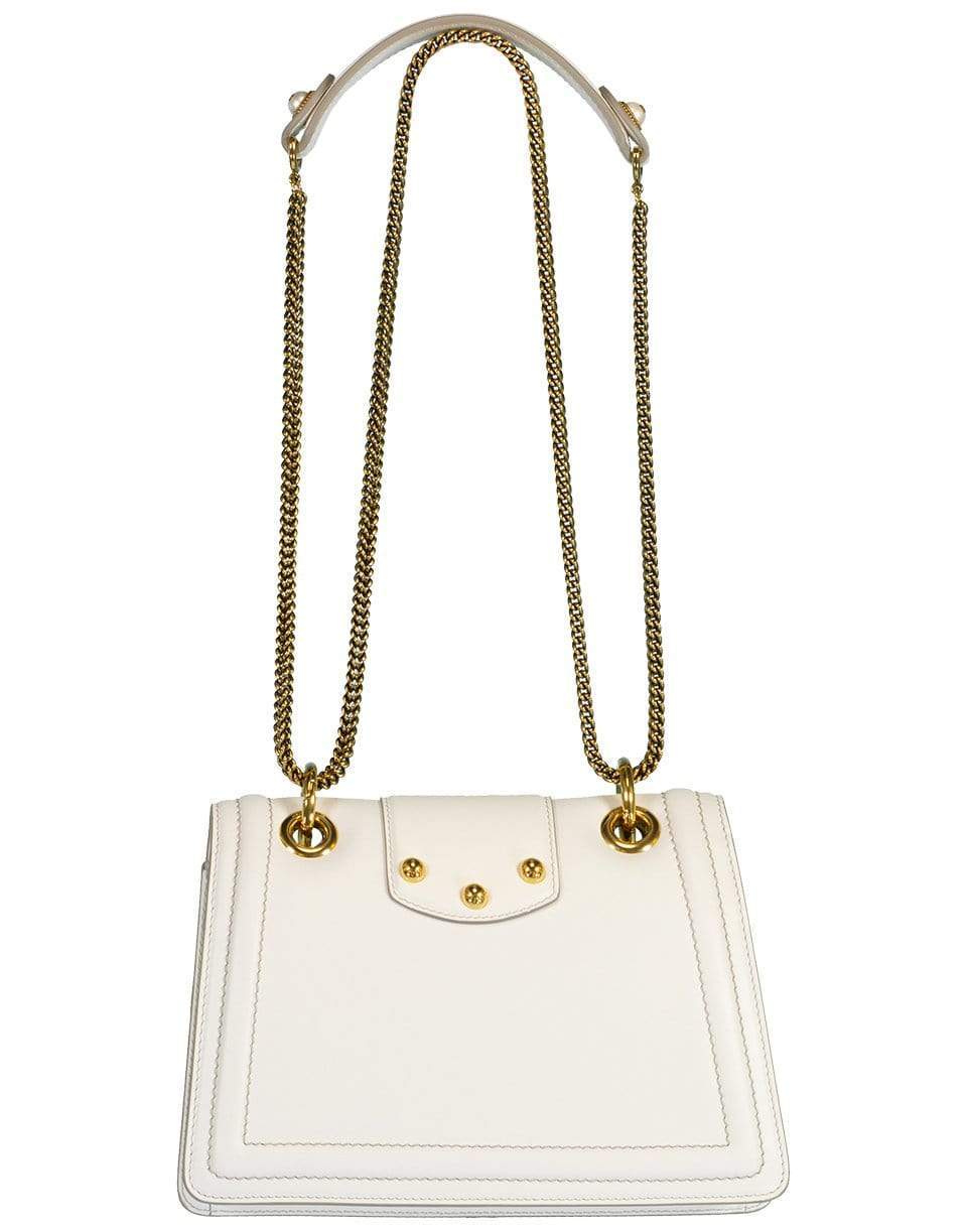 DOLCE & GABBANA-Small DG Amore Shoulder Bag-WHITE