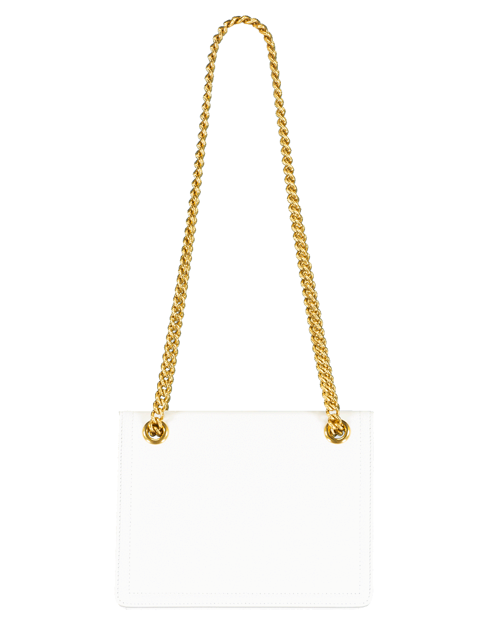 DOLCE & GABBANA-White Devotion Envelope Crossbody-WHITE