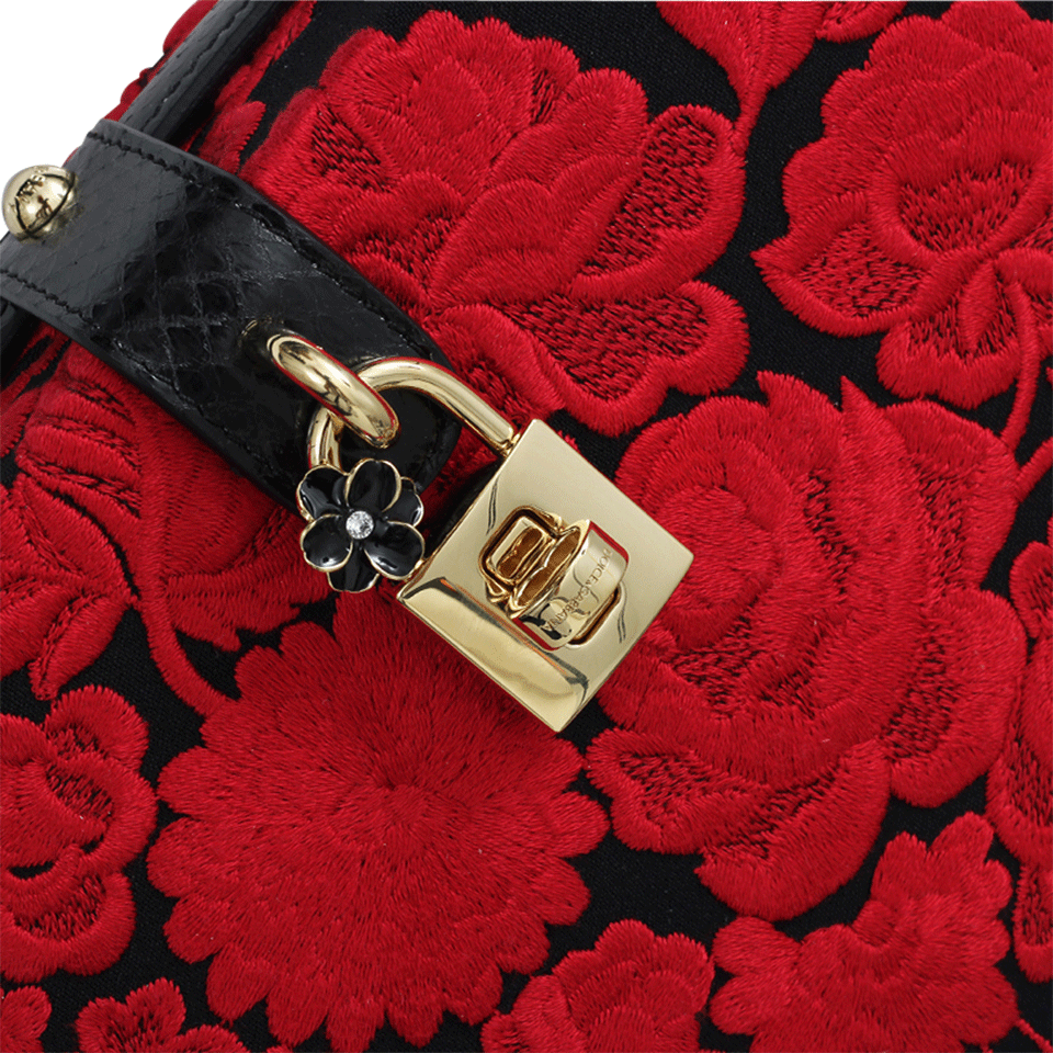 DOLCE & GABBANA-Dolce Box Bag-BLACK