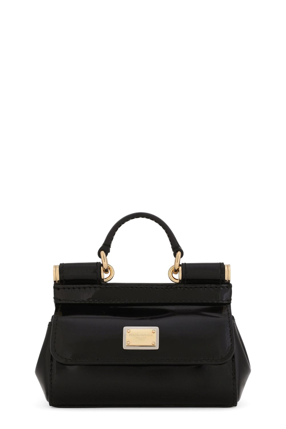 DOLCE & GABBANA-Mini Sicily Bag-BLACK
