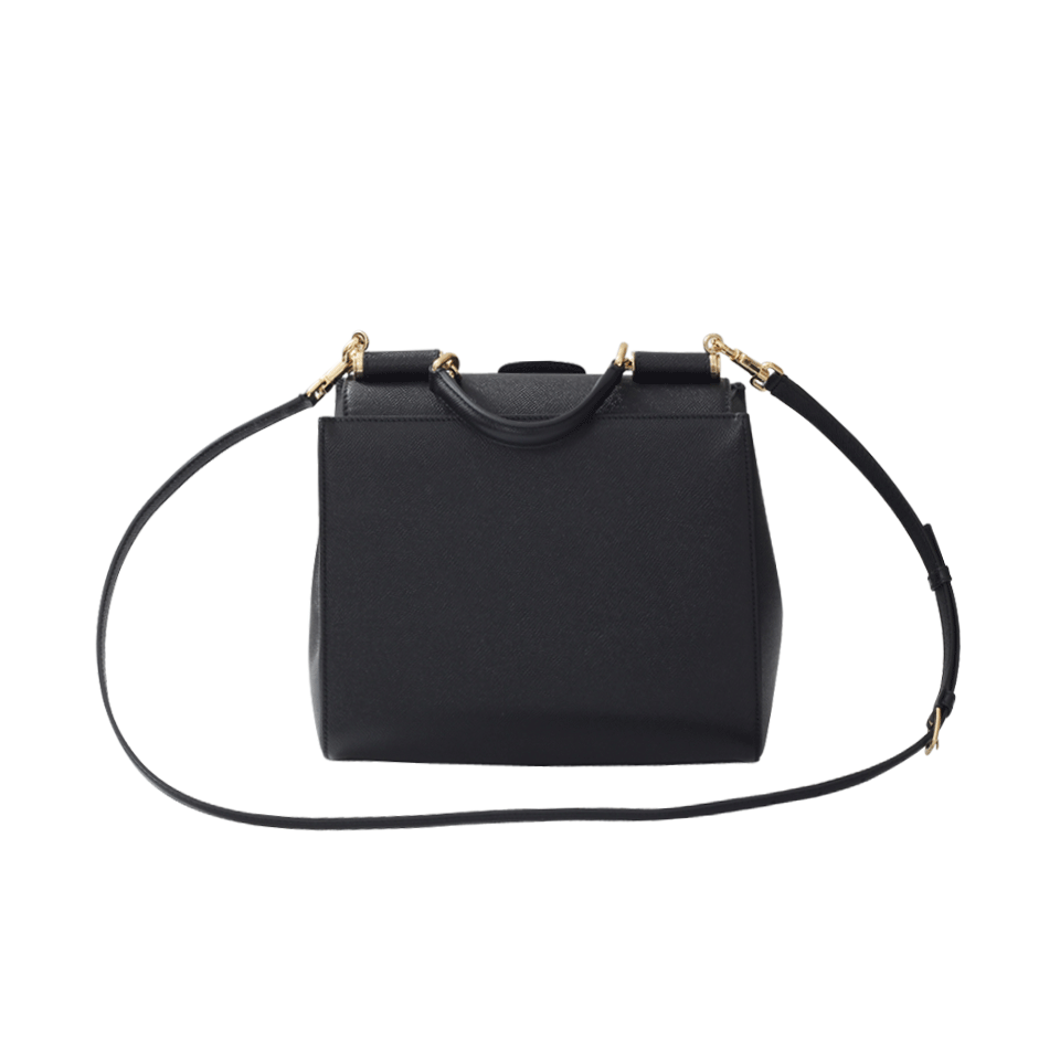 DOLCE & GABBANA-Miss Sicily Shopper-BLACK